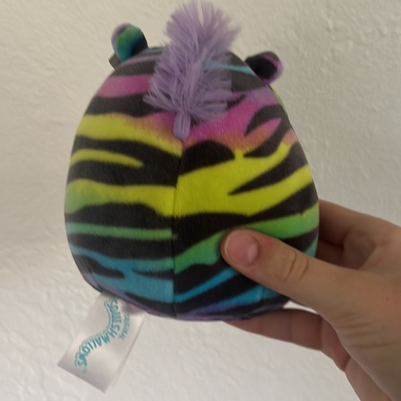 8” Paulie and 5” rainbow zebra - Picture 4 of 6